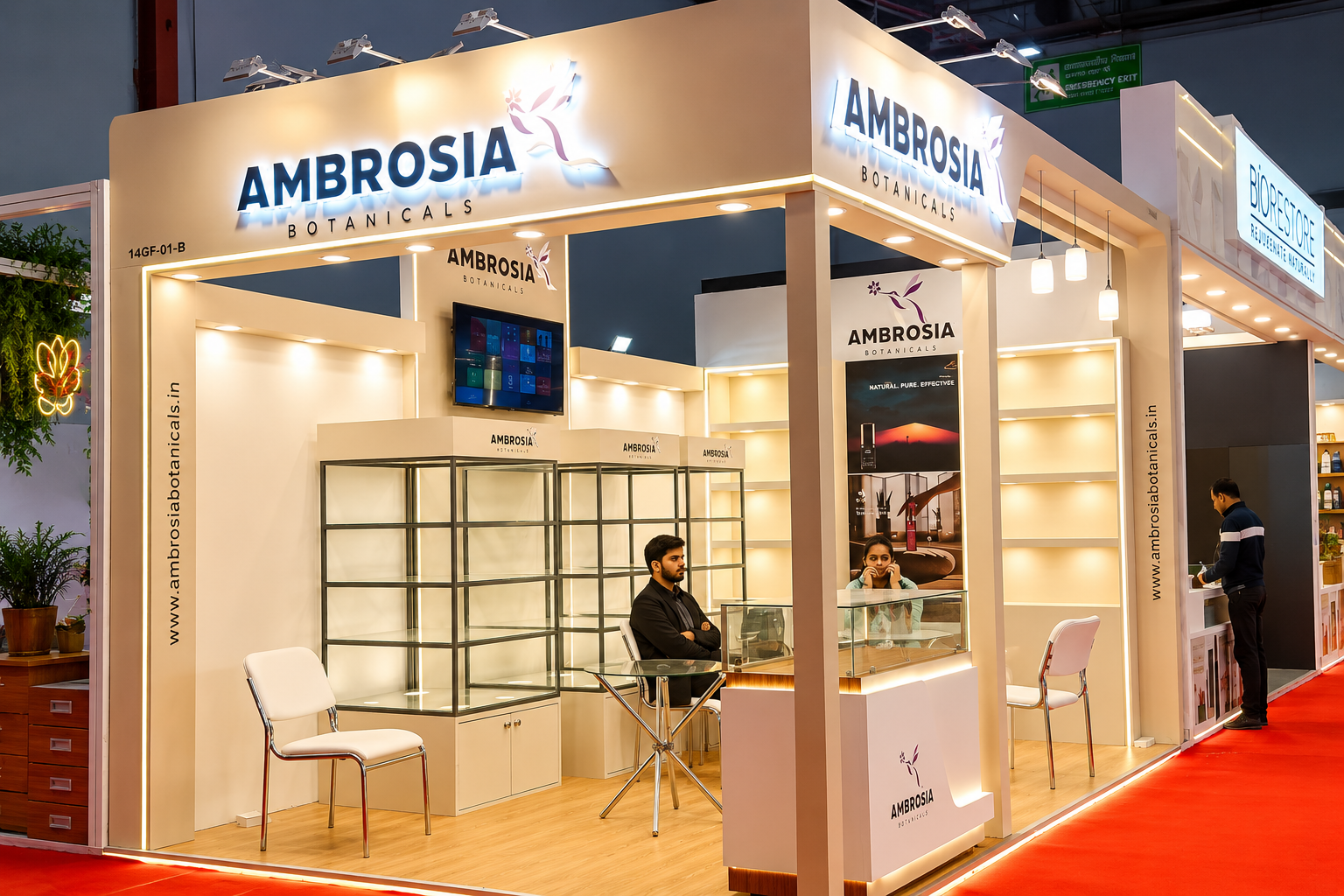 expert stall designing and fabrication services pan India