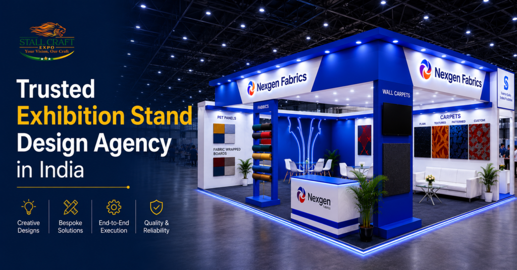 Trusted Exhibition Stand Design Agency in India